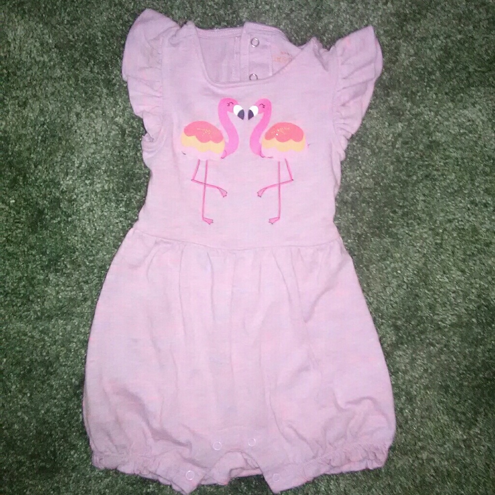 ~~~SOLD~~~ Flamingo Romper
